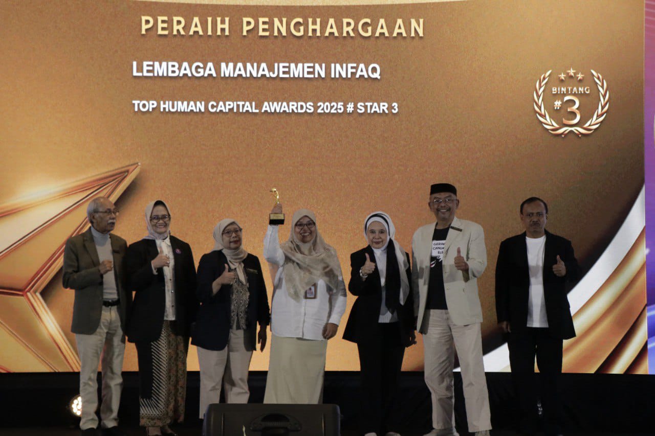 Woman holding donation box
